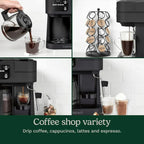 Coffeemaker 4-In-1 Coffee Center Barista Machine
