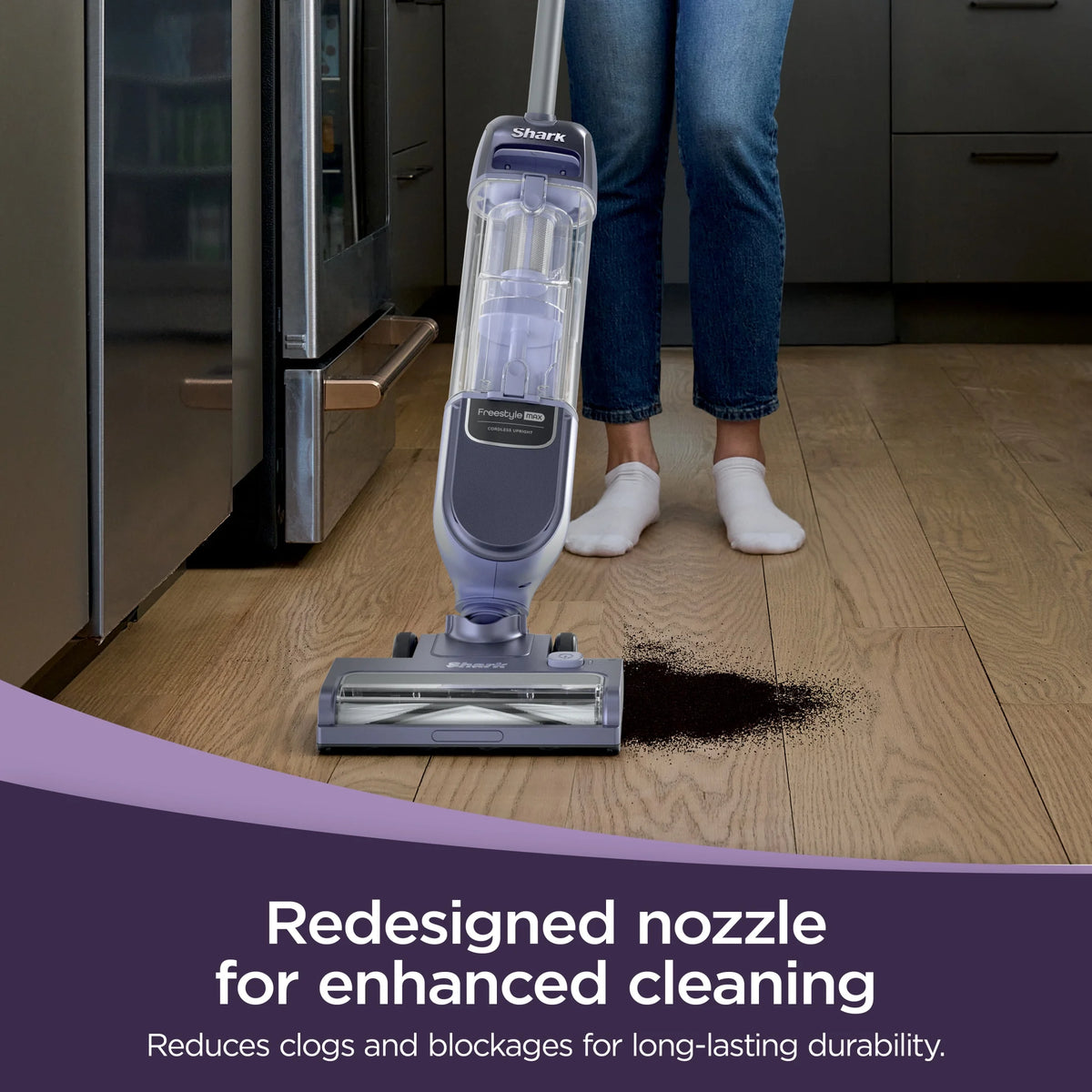 Shark Freestyle Max Cordless Upright Vacuum, Multi - Surface Cleaning, Lightweight with Large Dust Cup and 2 - Speed Brushroll, SV2000