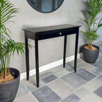 Porch & Den Holly Hill Solid Acacia Console Table with 1 Drawer
