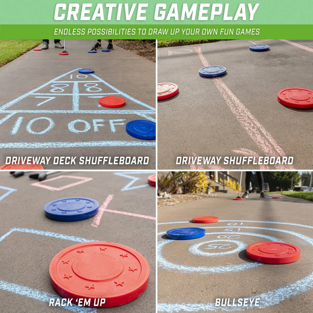 Driveway Shuffleboard Game Set