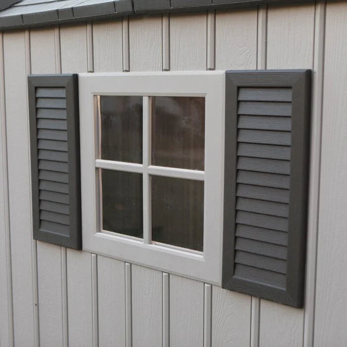2025 12.5 ft. W 8 ft. D Plastic Storage Shed