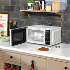 Mainstays 0.7 Cu. Ft. Countertop Microwave Oven, 700 Watts, White, New