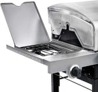 Char-Broil 463377319 Performance 4-Burner Cart Style Liquid Propane Gas Grill, Stainless Steel