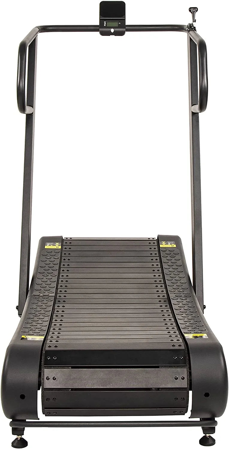 Signature Fitness SF - S2 Sprint Demon - Motorless Curved Sprint Treadmill with Adjustable Levels of Resistance - 300 lb Capacity