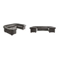 Gdansk 9-Person U-Shaped Chesterfield Sectional Sofa