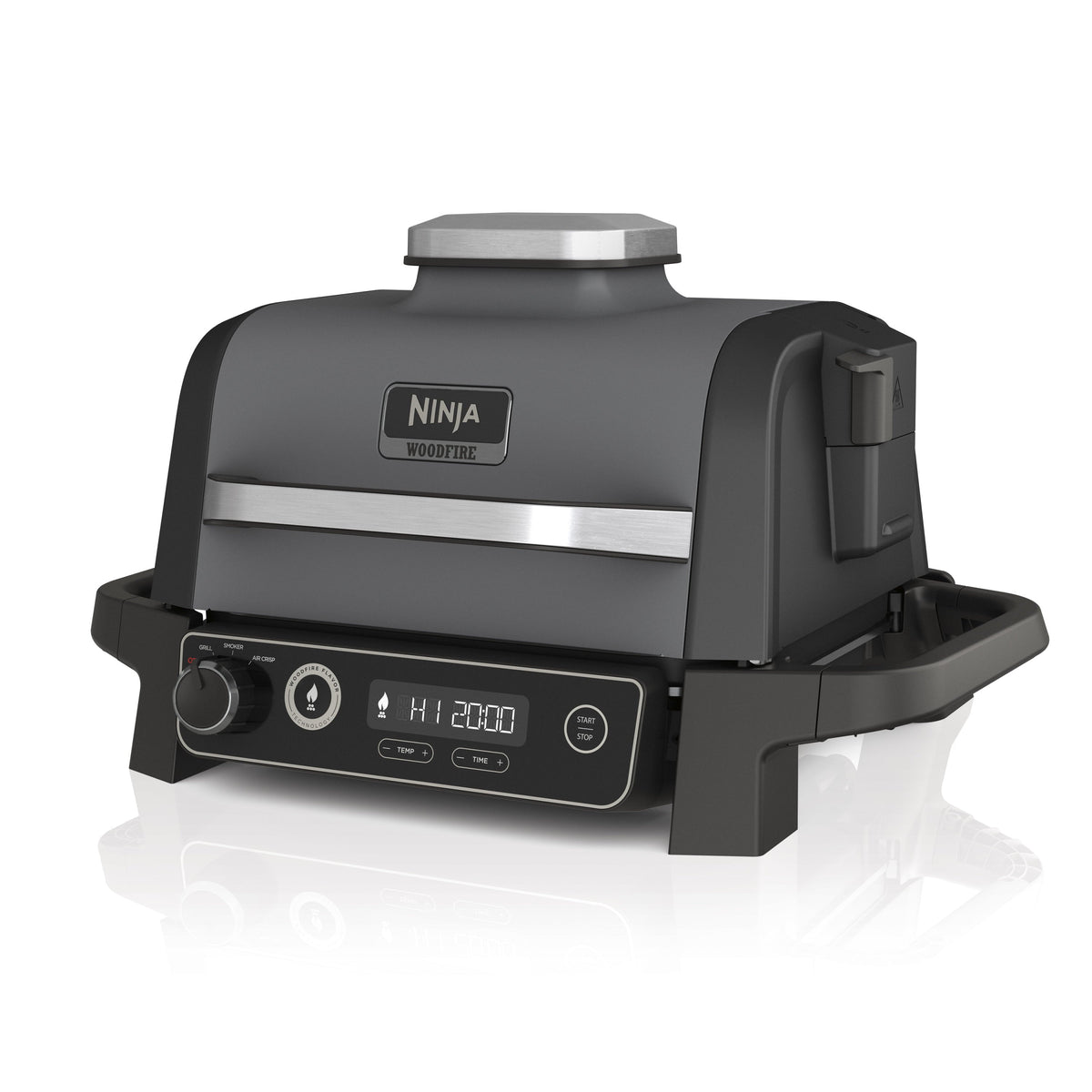 Woodfire Outdoor Grill & Smoker. 3-in-1 Master Grill. BBQ Smoker. & Outdoor Air Fryer with Woodfire Technology. OG700