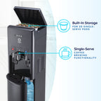 Primo Water® Bottom Loading Pro 2 Temp Water Dispenser with Single - Serve Coffee Maker, Black