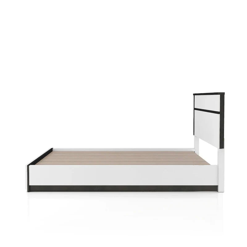 Conjira Modern 4-Piece White Wood Bedroom Storage Set by Furniture of America