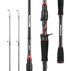 KastKing Brutus Twin-Tip Casting Rod | 6'6" / Fast-Medium Heavy-2+ Extra Tip