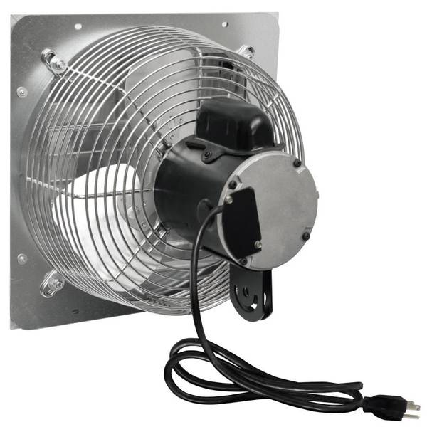 J&D Manufacturing 1/10 HP 12" ES Shutter Fan