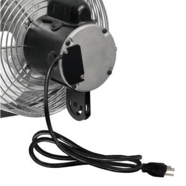 J&D Manufacturing 1/10 HP 12" ES Shutter Fan