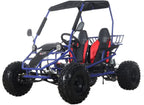 X-Pro New Rover 125cc Gas Powered Go Kart 3 Semi-Automatic Transmission w/Reverse Big 18"/19" Wheels