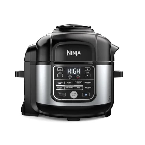 Ninja Foodi 10 in 1, 6.5 Quart Pro Pressure Cooker Air Fryer Multicooker, Precise Heating, Stainless (OS300): Home & Kitchen