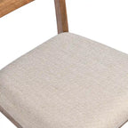 Set of 4 Slat Back Wooden Dining Chairs