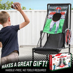 2-in-1 Basketball & Football Toss Arcade