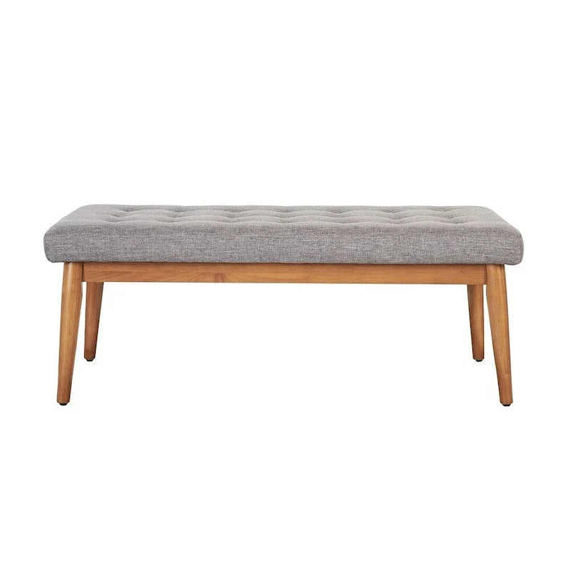 Crosley Landon Acorn Upholstered Bench - 43.25" W x 16" D x 16.88" H