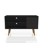 Mid-Century Modern Liberty Dual-Shelf TV Console