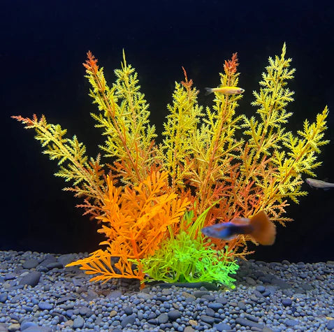 Fish Tank Decoration Artificial Aquarium Plant Plastic Water Plant