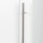 Slim Tall Storage Cabinet, Pantry Cabinet with Doors Shelves Small Space for Kitchen Living Room Bathroom