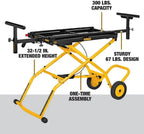 Miter Saw Stand with Wheels – DWX726