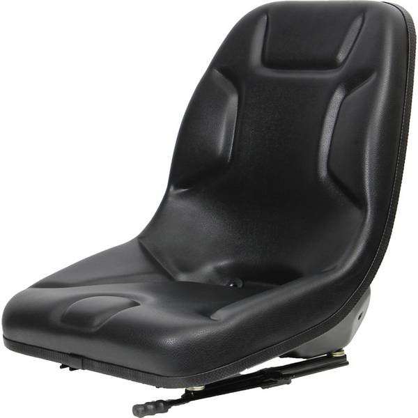 Concentric International Ultra High Back Skid Steer Pan Seat