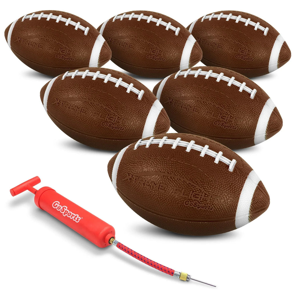 9" Soft Footballs, 6-pk