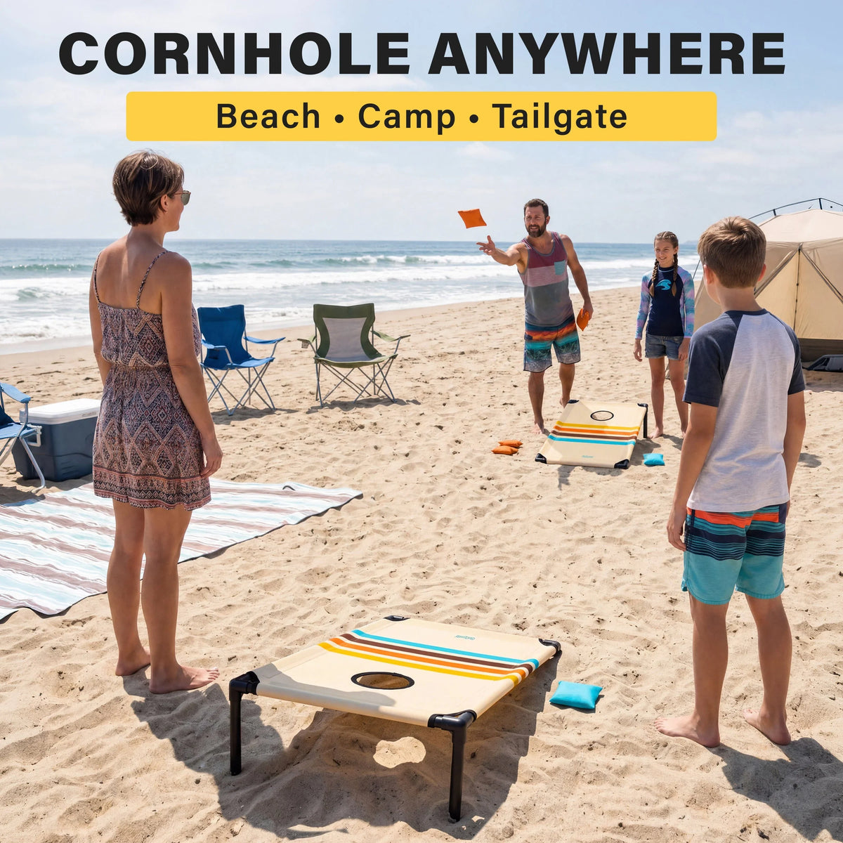 3' x 2' Ultra-Portable Cornhole Set