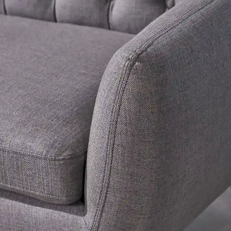 Christopher Knight Home Bernice Petite Sofa in Mid-Century Modern Style