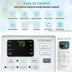 10000 Btu Quiet Window Air Conditioner With Remote Amp Eco Mode Energy Star Certified 3 In 1 Window Ac Unit With Dehumidifier