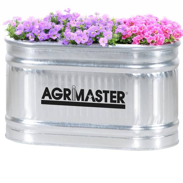 Agrimaster Oval Galvanized Stock Tank