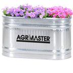 Agrimaster Oval Galvanized Stock Tank