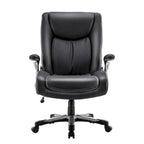 Ergonomic Office Chair with High Back Flip Up Armrests and Rolling Base