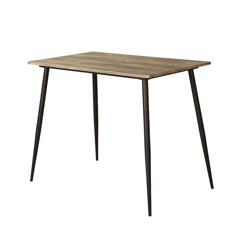 Cairo 5-Piece Counter Height Dining Table Set in Industrial Metal by Furniture of America