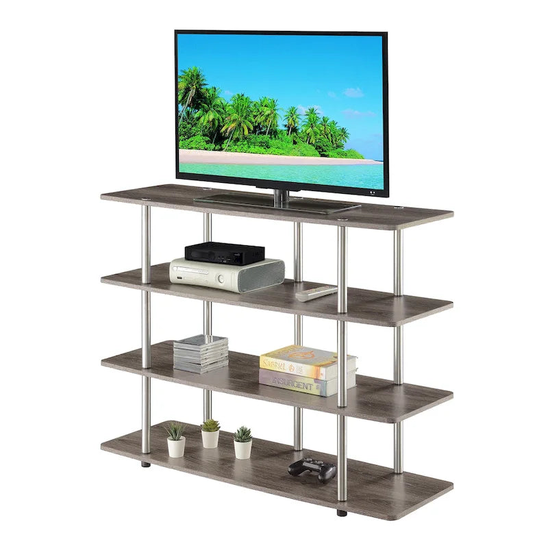 Convenience Concepts Designs2Go XL 55-Inch Highboy 4-Tier Television Stand