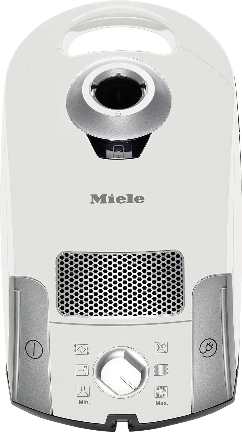 Pure Suction Powerline Canister Vacuum Cleaner, Lotus White