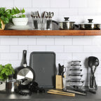 Gibson Home 71-Piece Stainless Steel Silver Cookware Combo Set
