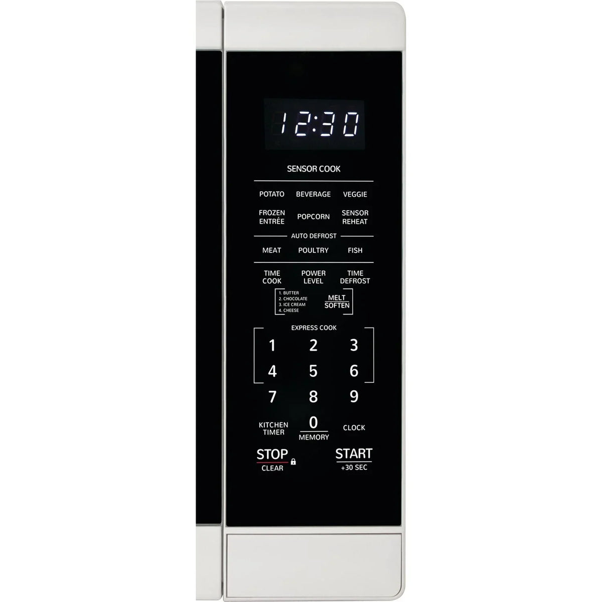 Sharp 1.4 - Cu. Ft. Countertop Microwave Oven in Black