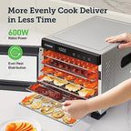 Meat jerky food dehydrator, 600 watt dehydration dryer