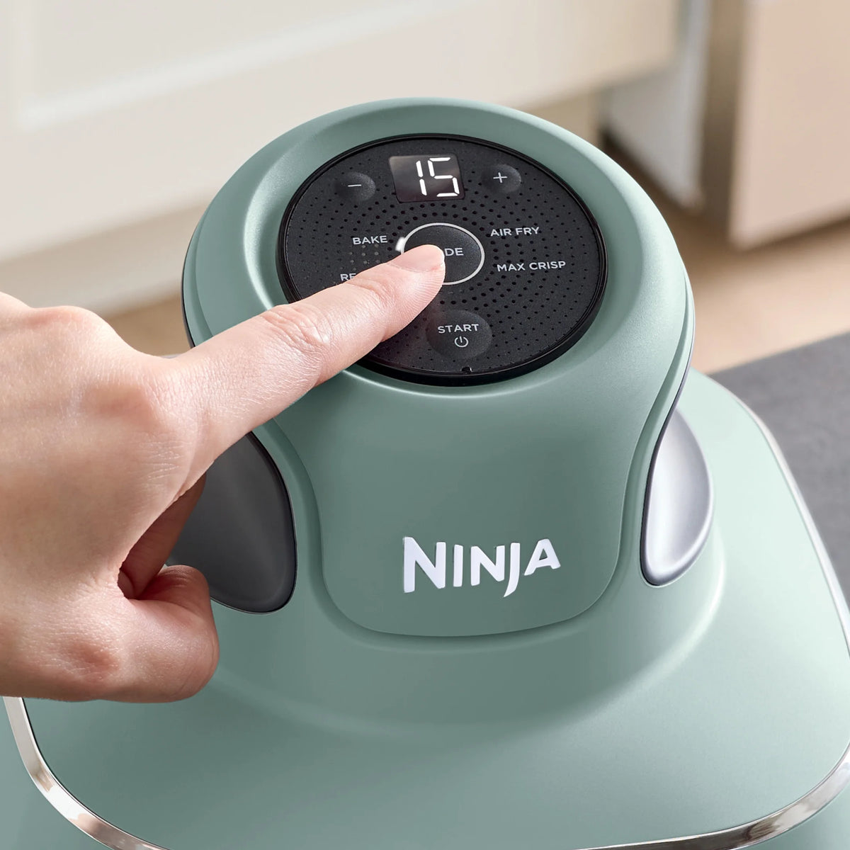 Ninja Crispi 4 - in - 1 Portable Glass Air Fryer Cooking System, 4 - Qt & 6 - Cup Containers, Cyberspace