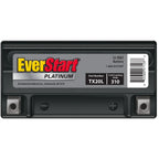 EverStart Platinum AGM Power Sport Battery, Group Size TX20L 12 Volt, 310 CCA