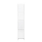 Slim Tall Storage Cabinet, Pantry Cabinet with Doors Shelves Small Space for Kitchen Living Room Bathroom