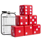 3.5" Giant Foam Playing Dice Set