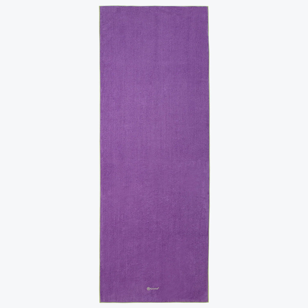 Stay-Put Yoga Towel | Purple