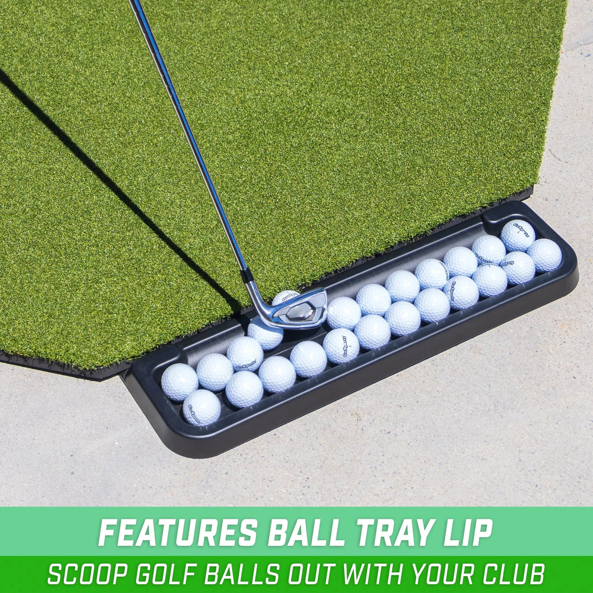 All-Weather Golf Ball Tray (24-Ball) | Black