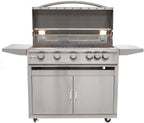 Blaze Freestanding Grill with Lights (BLZ-5LTE2-LP-BLZ-5-CART), 40-inch, Propane Gas
