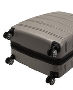 Rockland Luggage Melbourne 3 Piece Hardside Luggage Set, F160