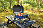 Napoleon Travelq 240 1 - Burner Portable Propane Gas Grill in Blue