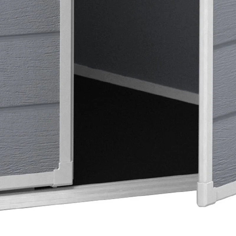 6-Ft. x 7.5-Ft. Plastic Storage Shed