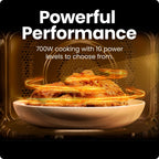 Chefman 0.9 cu ft Countertop Microwave Oven, 900 Watts - Stainless Steel