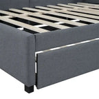 Merax Upholstered Full-Size Daybed with Trundle Feature